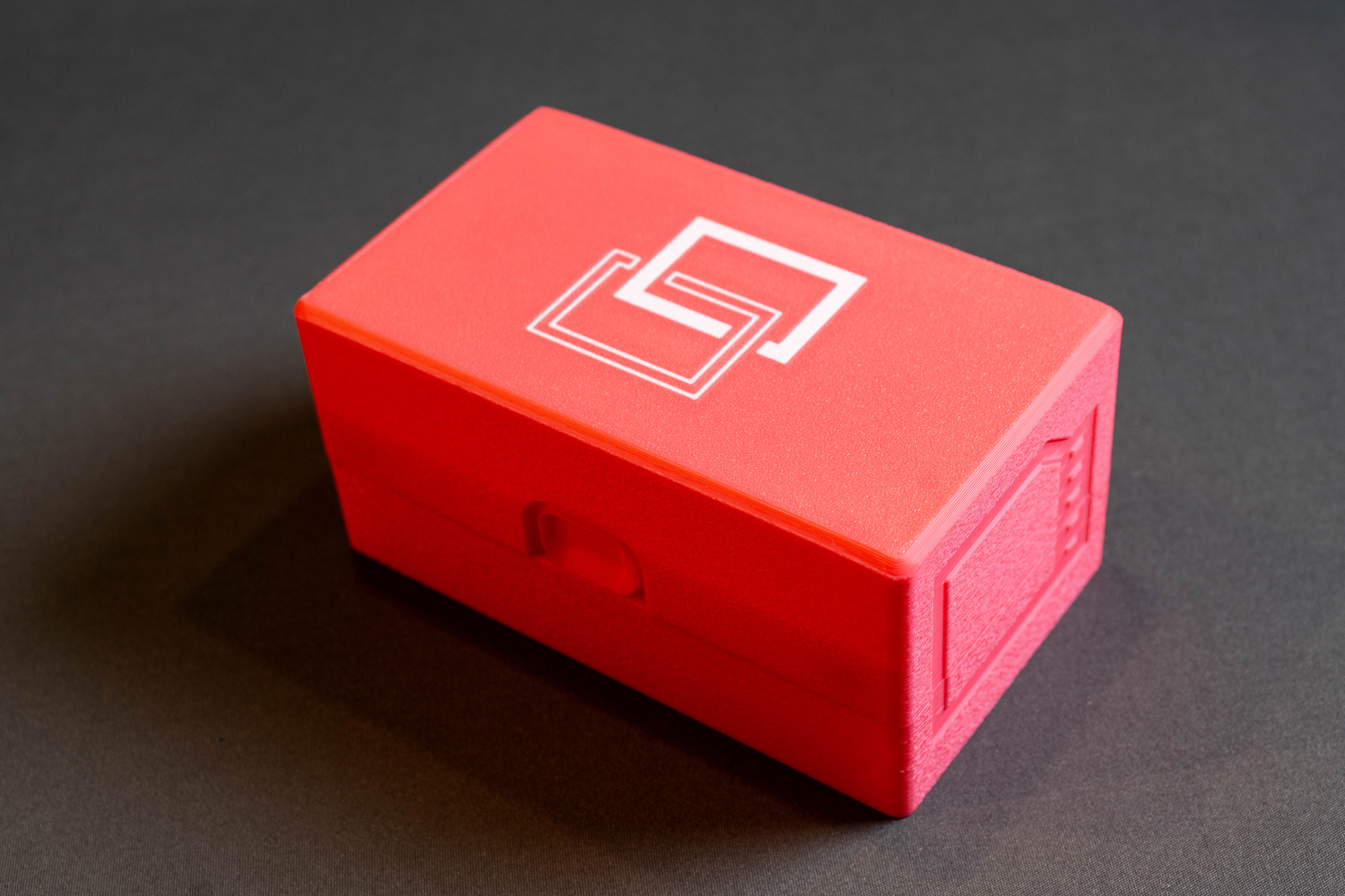 Pink basic storage box